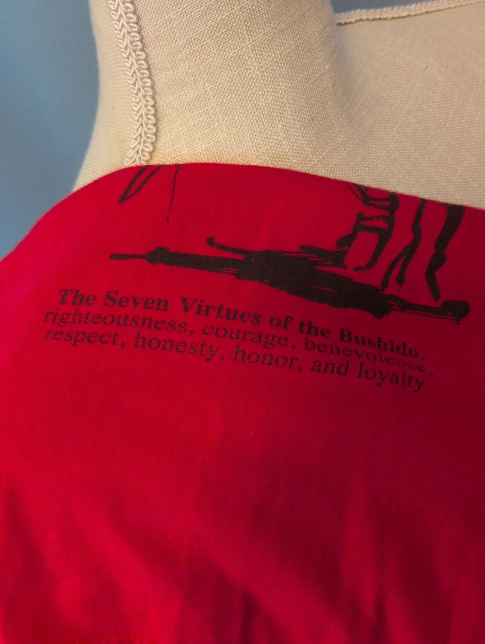Zuni The Seven Virtues Of Bushido 100% Cotton Long Sleeve Shirt WayOfTheWarrior